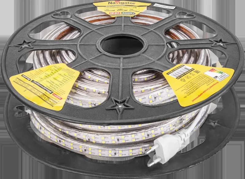СД Лента Navigator 61 646 NLS-2835СW180-10-IP67-220V R20
