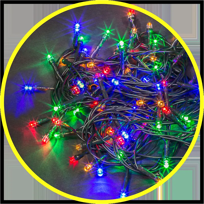 Гирлянда Navigator 14 020 NGF-S01-100RGBY-10-11.5m-230-C8-G-IP20