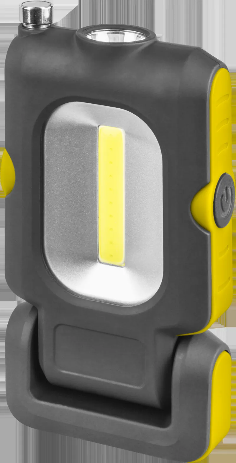 Фонарь Navigator 14 083 NPT-W07-ACCU для работы 1LED(1Вт)+1COB(3Вт) акк.3,7В