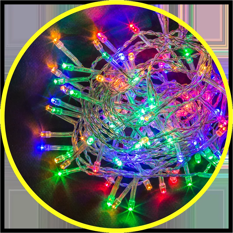 Гирлянда Navigator 61 788 NGF-S01-30RGBY-5-1.8m-2AA-TR-IP20