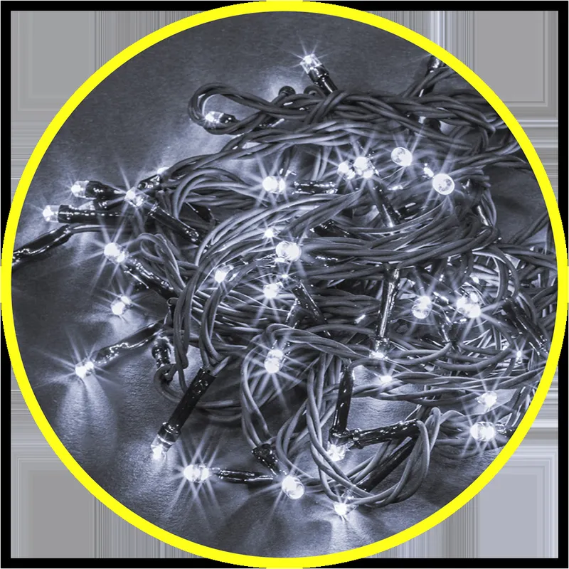 Гирлянда Navigator 61 805 NGF-S01-100CW-5-6.5m-230-C8-G-IP20